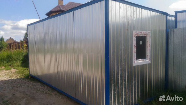 Аренда бытовки в Казани, размеры 3х2.4 и 6х2.4м