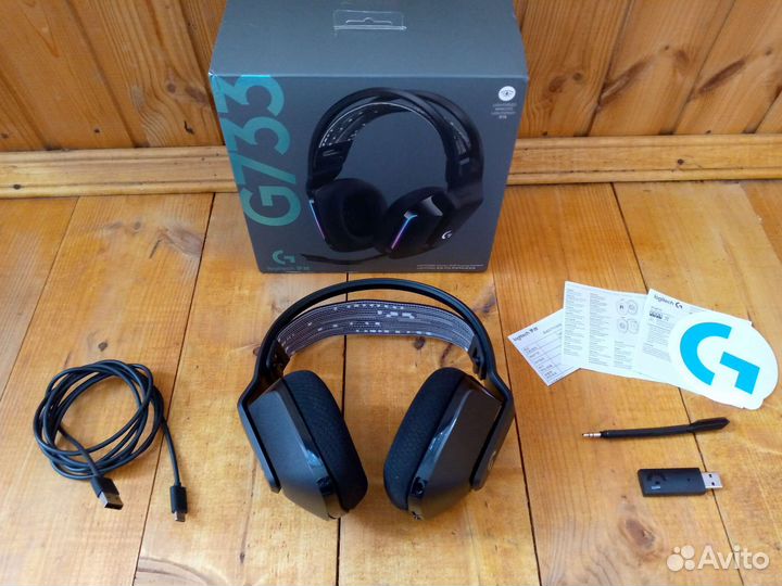 Наушники с микрофоном Logitech g733 lightspeed