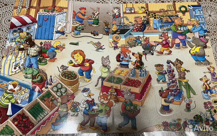 Виммельбух с окошками