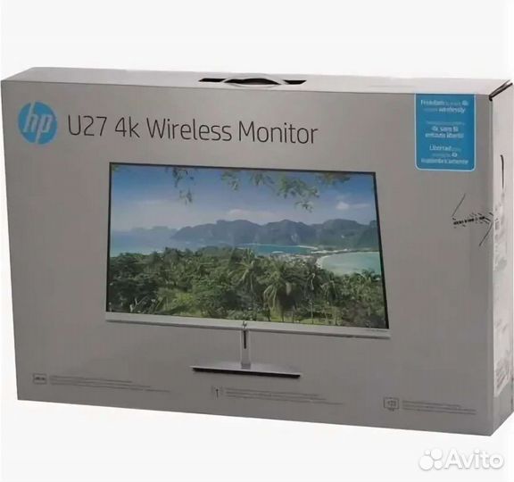 Монитор HP U27 9tq13aa, 3840x2160, 60 Гц, IPS