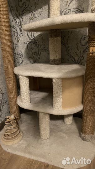 Когтеточка-домик для кошки