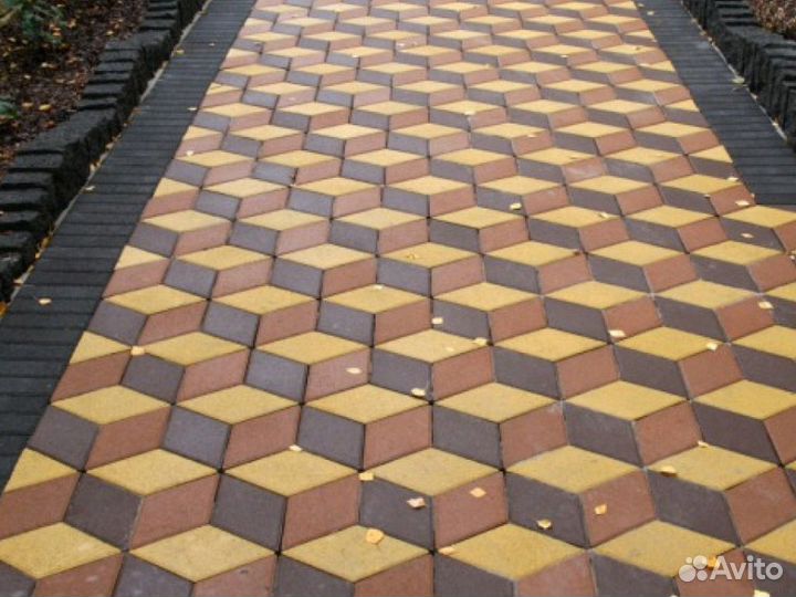 Брусчатка ромб колормикс