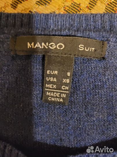 Пуловер женский mango xs s