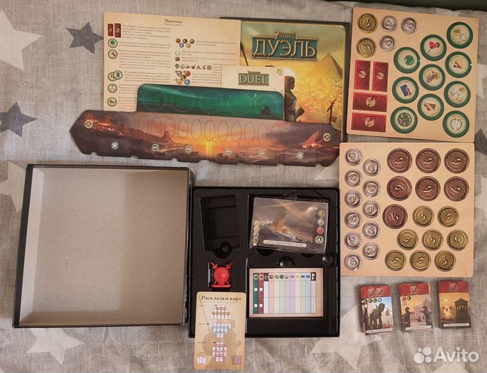 Игра настольная 7 Чудес:Дуэль