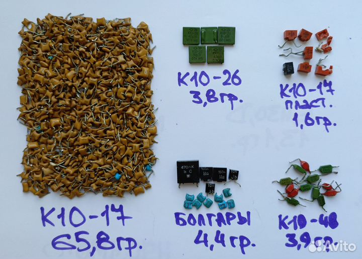Конденсаторы км СССР