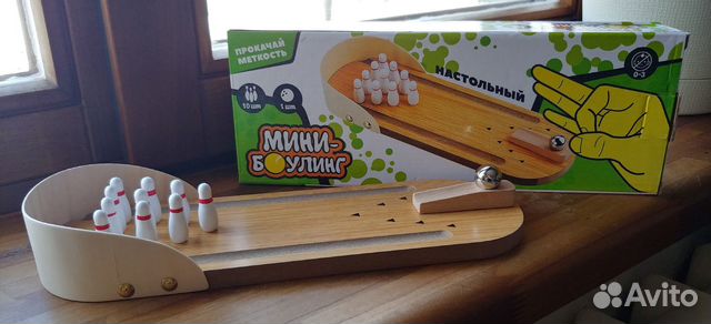 Мини боулинг настольный