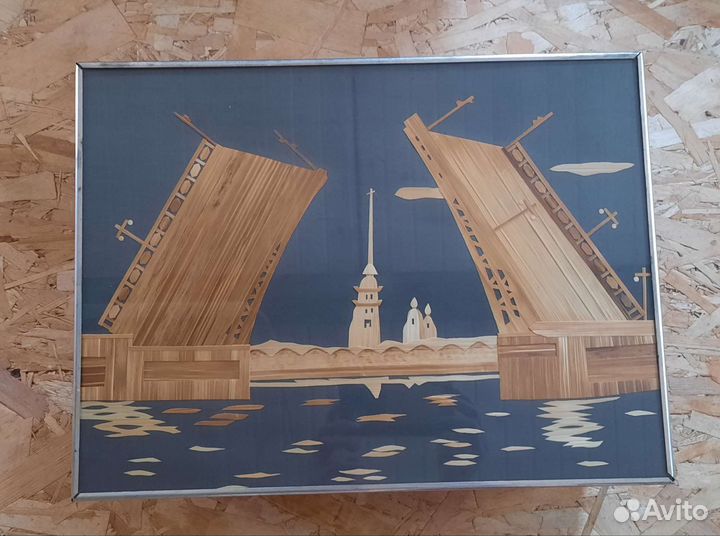 Настенное панно соломка
