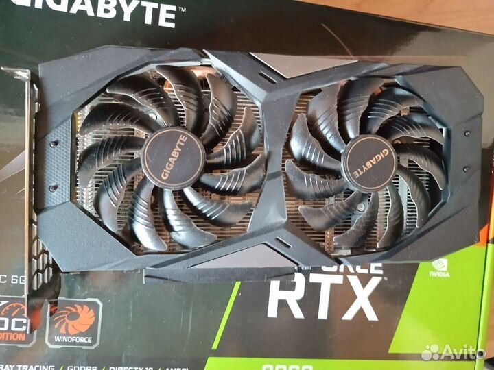 Видеокарта Gigabyte Nvidia GeForce RTX 2060 6GB