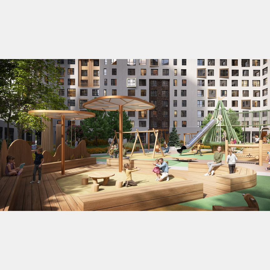 1-к. квартира, 39,9 м², 16/23 эт.