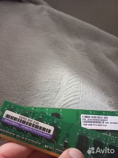 Оперативная память ddr3 и ddr2