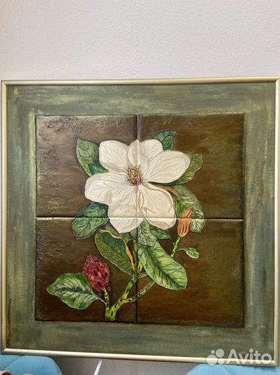 Настенное панно керамика