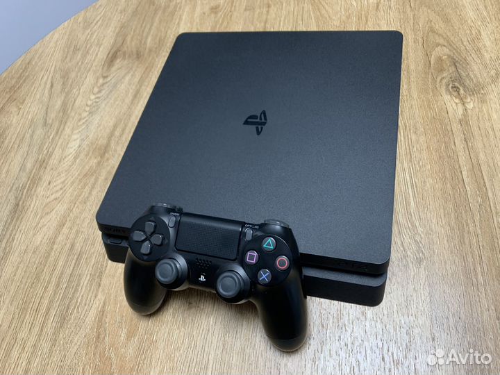 Ps4 Slim 1TB 125 игр