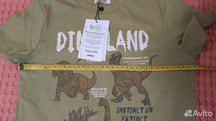 Футболка на мальчика 110 новая