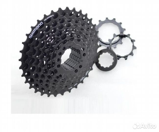 Кассета 9 скоростей 11-36Т shimano CS-HG200-9