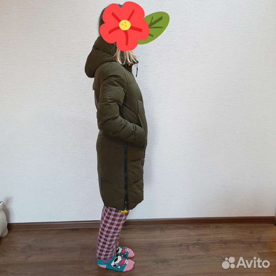 Пуховик зимний для девочки, размер 42, S