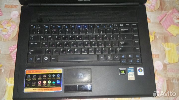 Ноутбук samsung r70 на запчасти