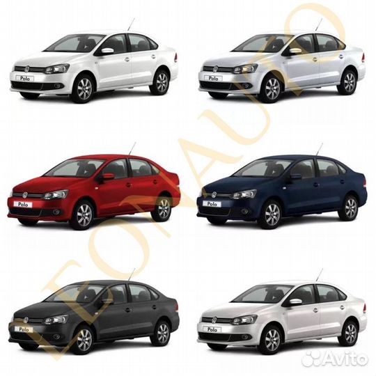 Передний капот на VW Polo 5 2010-2020