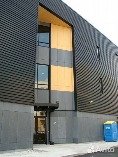 Фасадные металлические