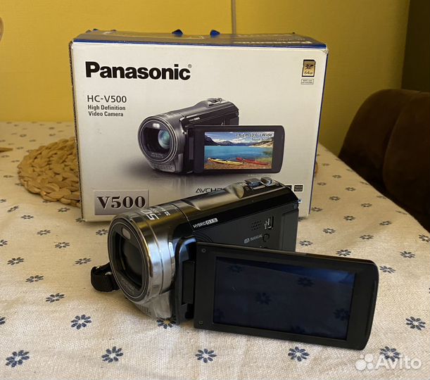 Видеокамера panasonic hc v500