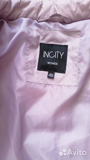 Пальто утепленное 48 бренд Incity