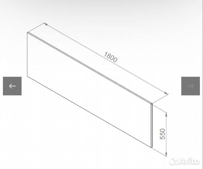 Панель для ванны AM.PM Inspire W52A-180-080W-P