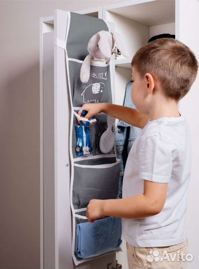 Кармашки в садик для детского шкафчика