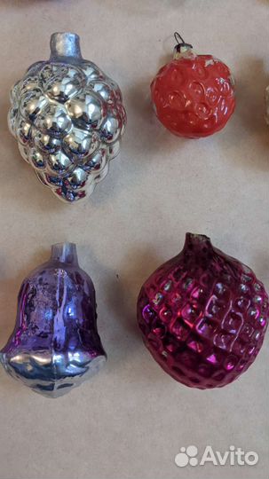 Елочные игрушки СССР