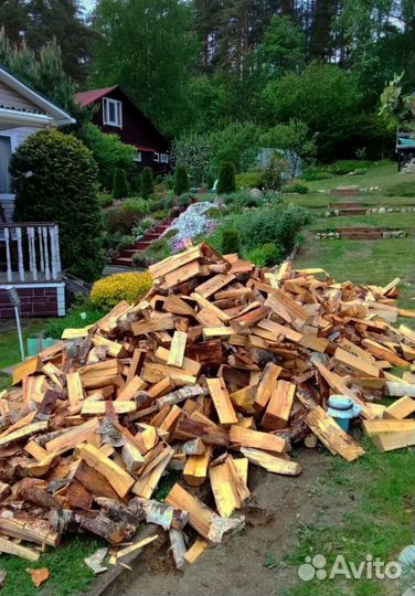Дрова Береза в наличии в Выборге любого объема
