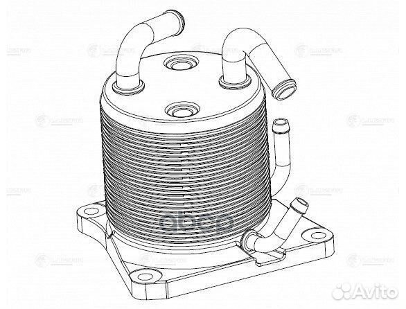Радиатор масляный АКПП Luzar 61 97606C5550, 940728