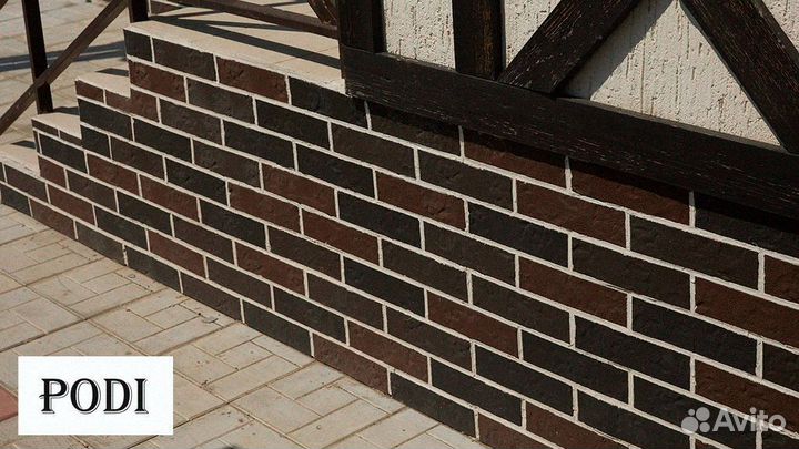 Гибкий кирпич облицовочный