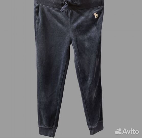 Костюм: худи Abercrombie + джоггеры, синий 110