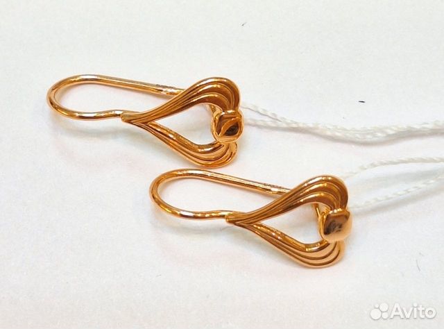 Золотые серьги