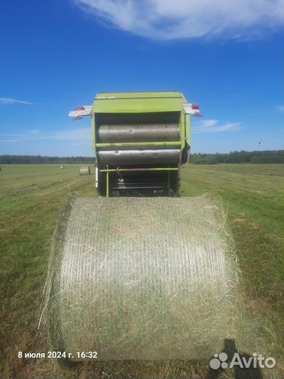 Сено Луговое в рулонах