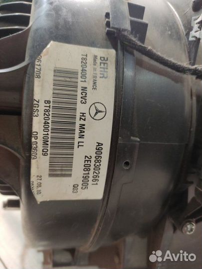 Корпус печки Mercedes Sprinter W906 ом646 2010