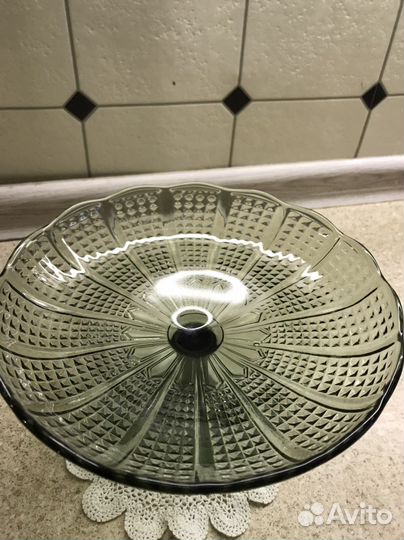 Ваза для фруктов ф-ка неман 60е годы