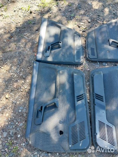 Дверные карты обшивки салона ваз 2110 2111 2112