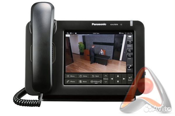 VoIP-телефон Panasonic KX-UT670RU-B