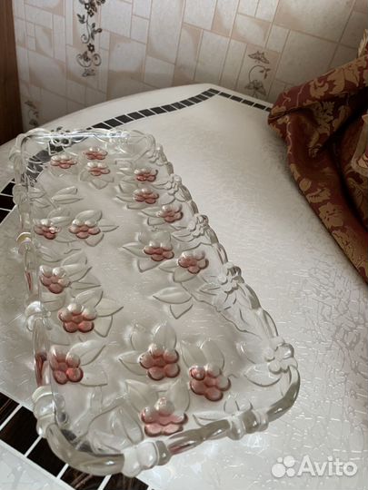 Вазочка и два блюда под нарезку