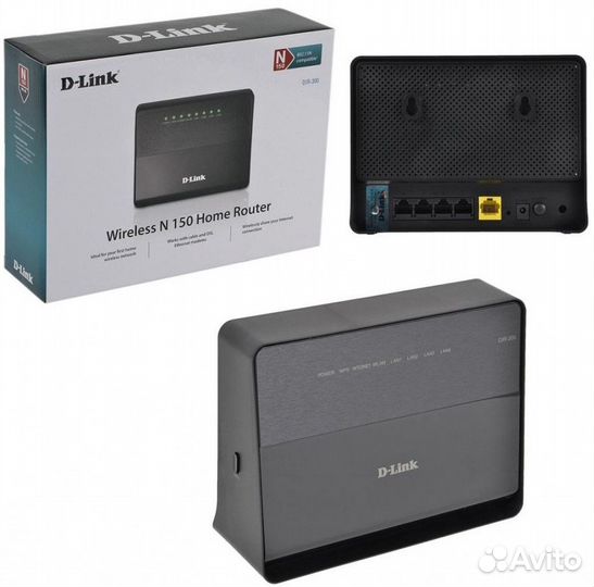 Модем D-link DSL-2500U.WiFi-роутер D-Link DIR-300