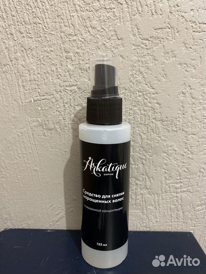 Жидкость для снятия нарощенных волос