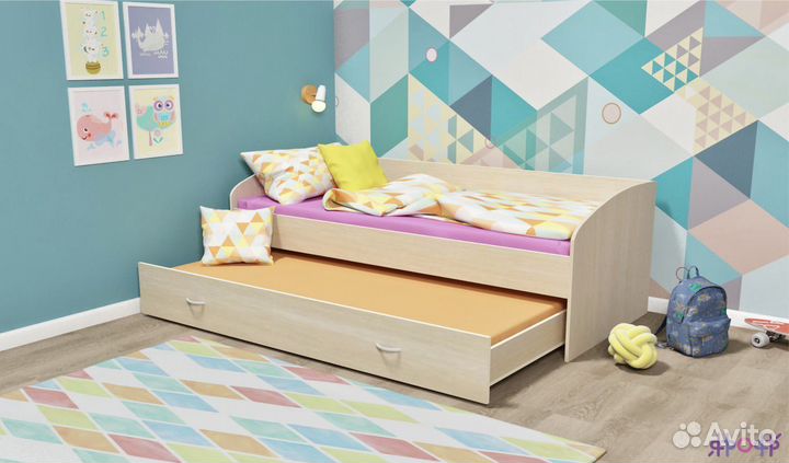 Выкатная выдвижная кровать. Новая. Любые цвета