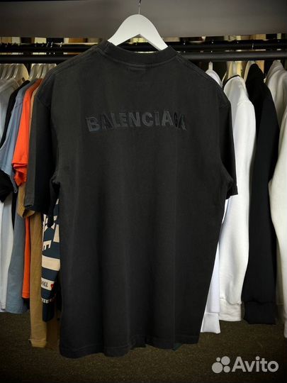 Футболка Balenciaga Tripple Black