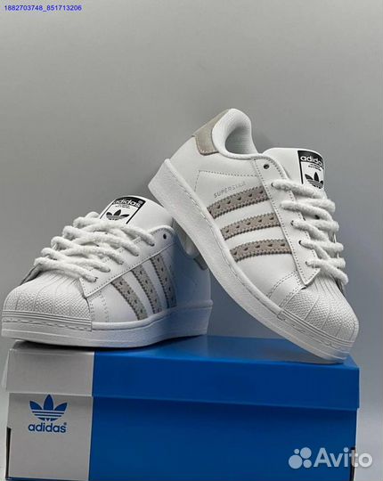 Кроссовки Adidas Superstar женские (Арт.21048)