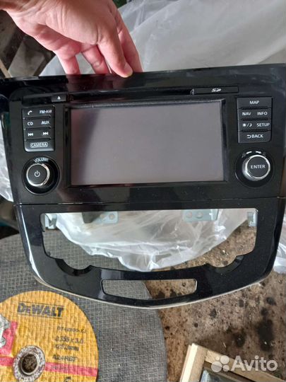 Магнитола головное устройство Nissan g11