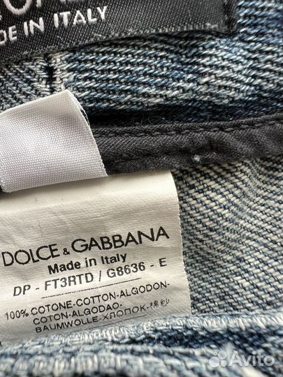 Dolce&Gabbana джинсы женские. р. 40 Оригинал