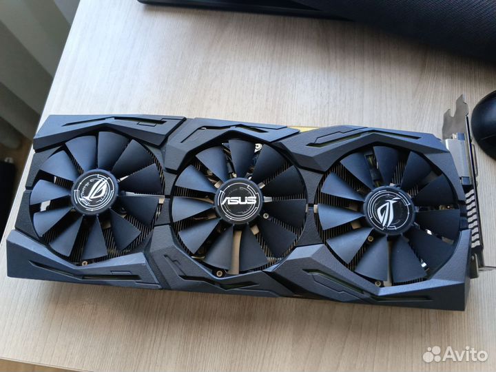 Видеокарта gtx 1070 8gb strix