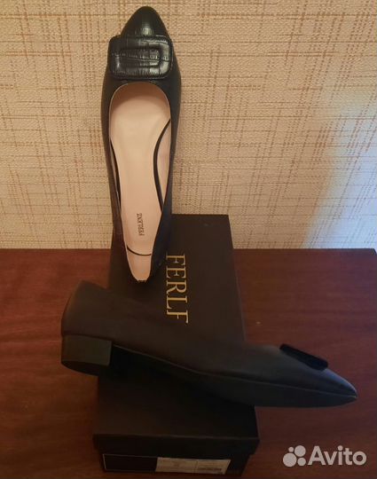 Туфли женские 39 размер черные