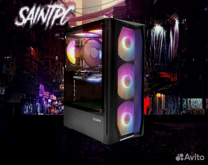 Игровой пк на видеокарте RTX и Ryzen 3