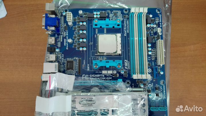 Материнская плата FM2 с процессором A6-5400