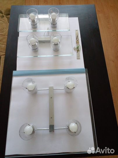 Светильник потолочный и бра настенные